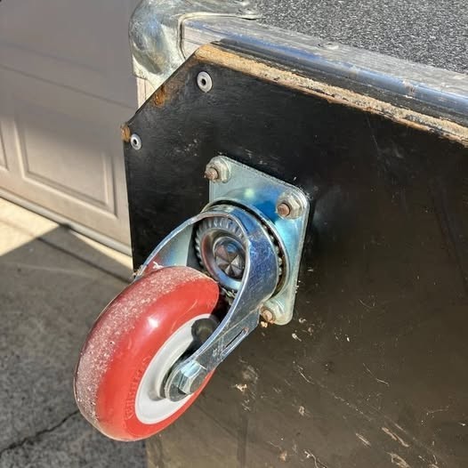 44x29x29" Depth Large Heavy Duty Chili Con Cases Road Case on Casters