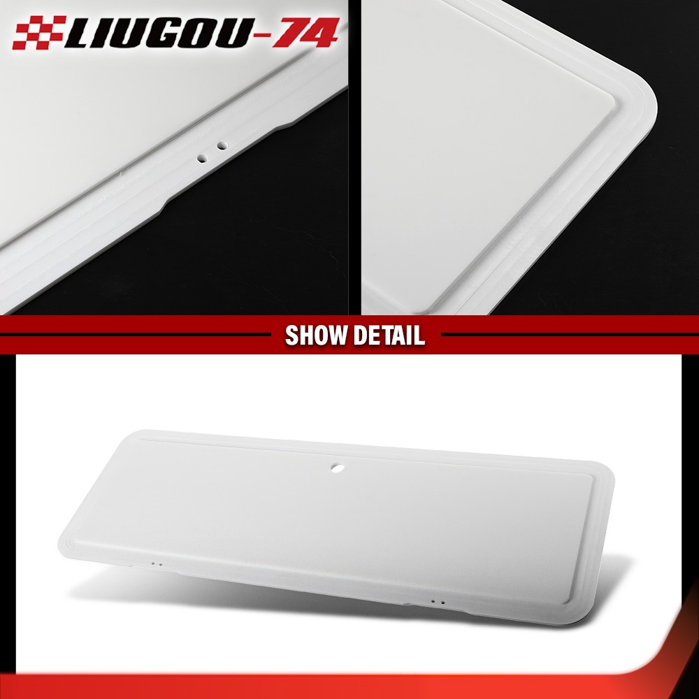 Boat White PE Ski Locker Door Cover Lid With Hinge Kits Fit For LARSON GLASTRON