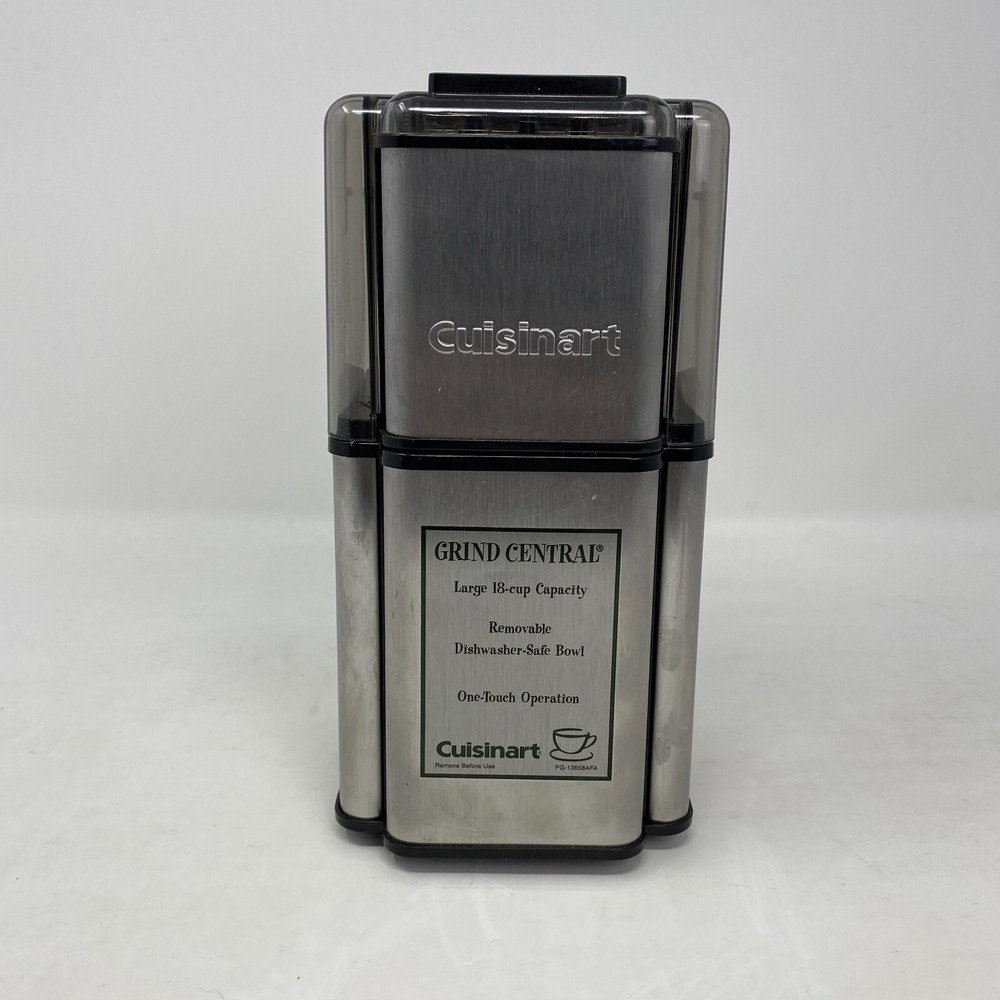 Cuisinart DCG-12BC Grind Central One-Touch  Coffee Grinder - WORKING