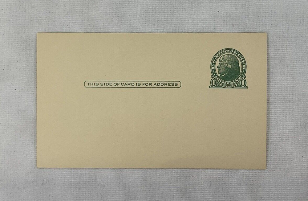 Antique USPS Prepaid One Cent Postcards | 26 Count