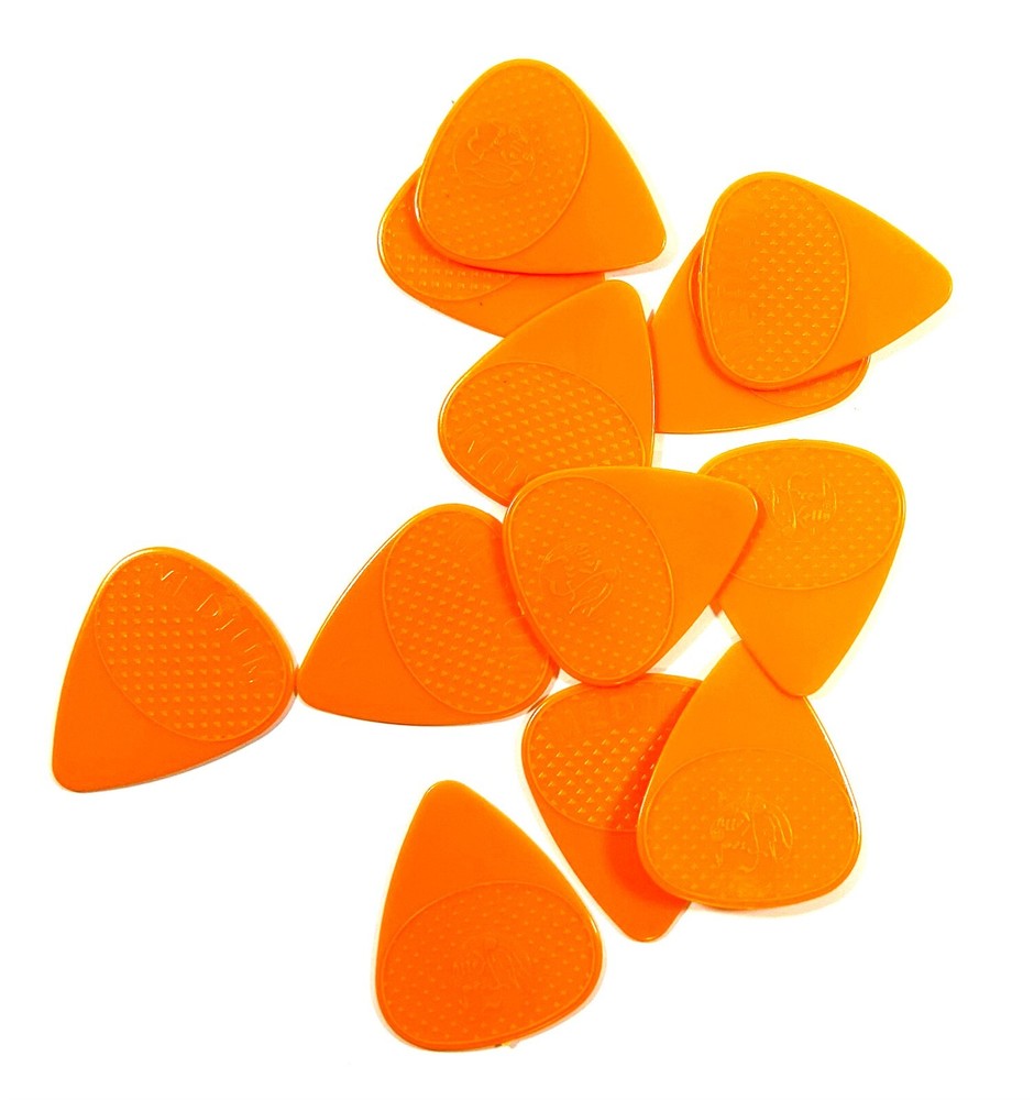 Fred Kelly Picks Guitar Picks Flats 12 Picks Delrin Grip Medium .66mm