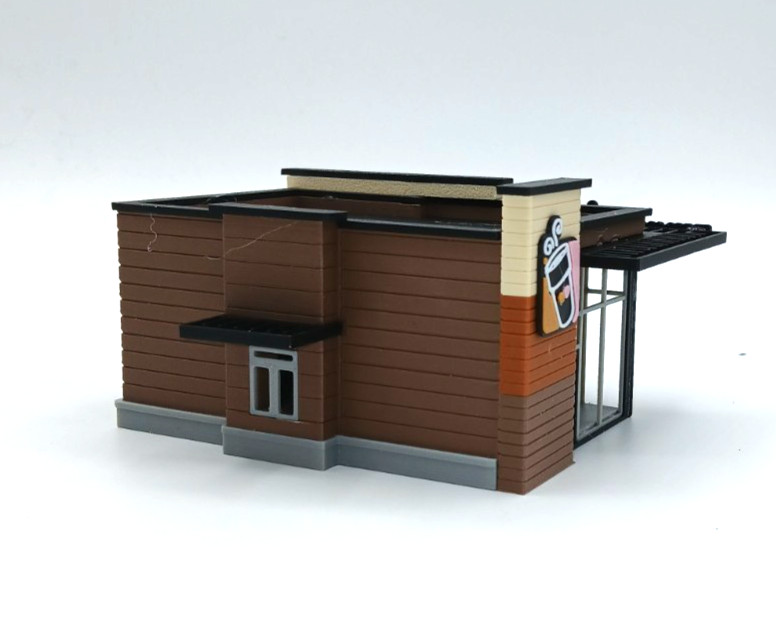HO Scale Restaurant Kit - Dunkin Donuts