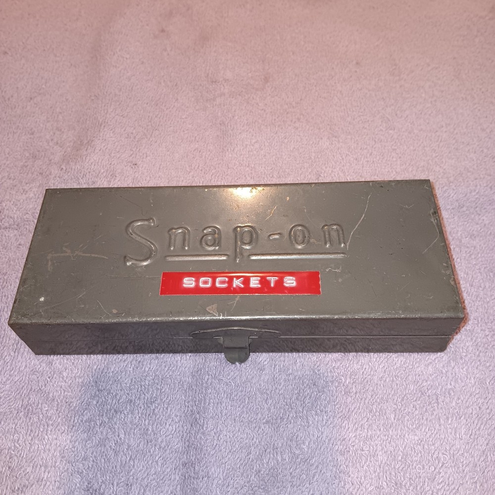Vintage Empty Snap-On Box 2 1/2 x 1 1/4