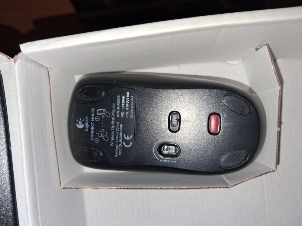 Logitech MK300 Wireless Desktop Keyboard Mouse Replacement, No Receiver New/Ope