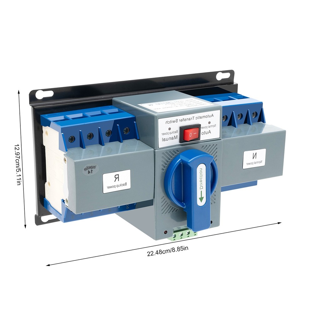 63A Dual Power Automatic Transfer Switch CB Level M6 Generator Transfer Switch