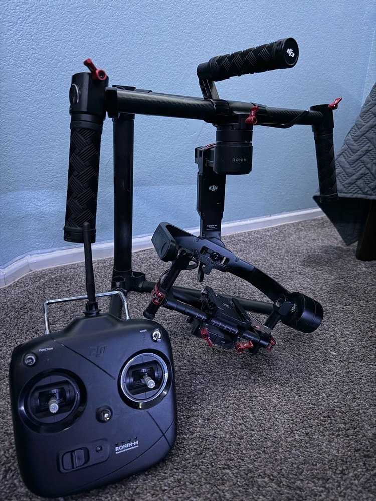 DJI Ronin-M Motorized Handheld Gimbal Stabilizer with Remote & Tripod