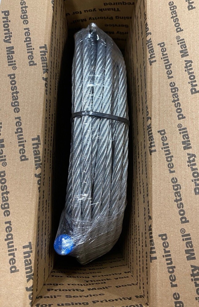 Water Service Trenchless Line Mini Slice Puller Pipe Replacement Cable 1/4”x 75’