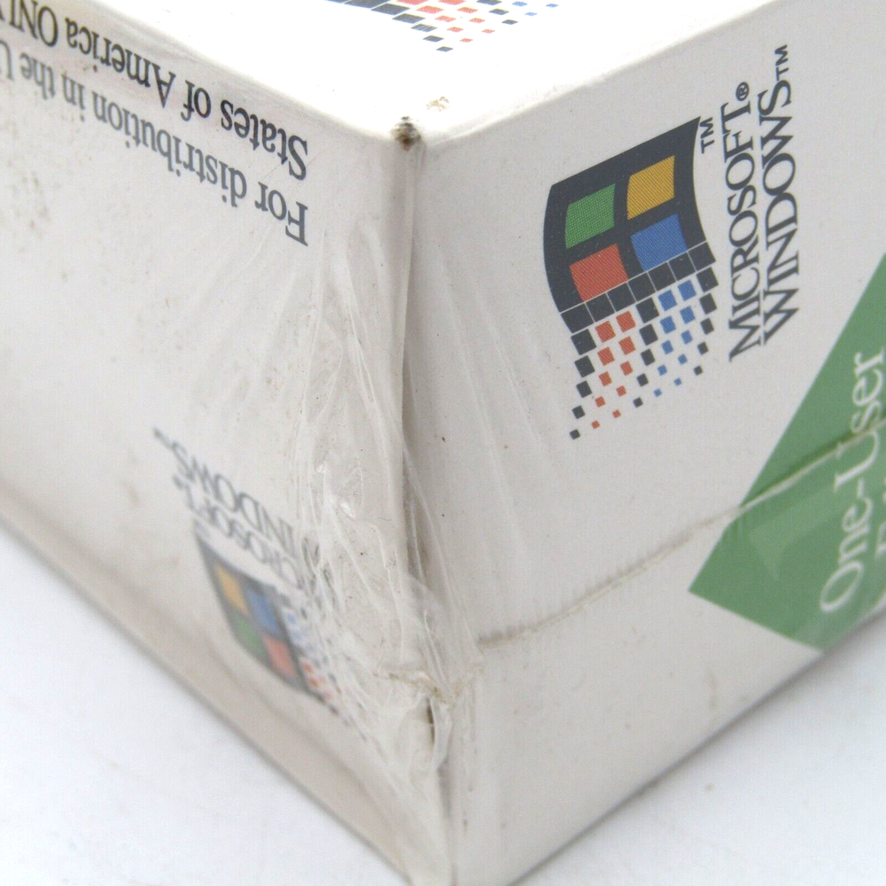 Microsoft Windows For Workgroups Enhancements For Windows 3.1 One User Sealed