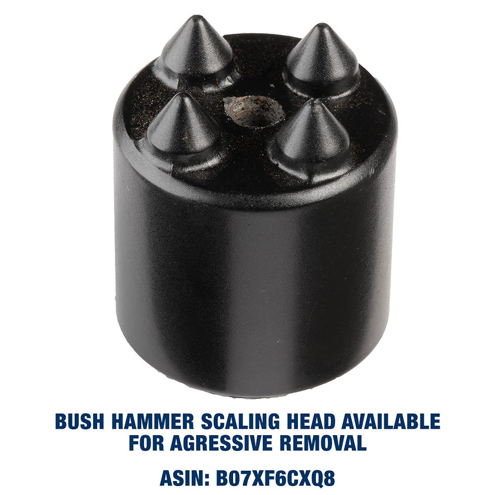 | Replacement Scaling Hammer Carbide Cruciform Head | Air Chisel Bit Attachment