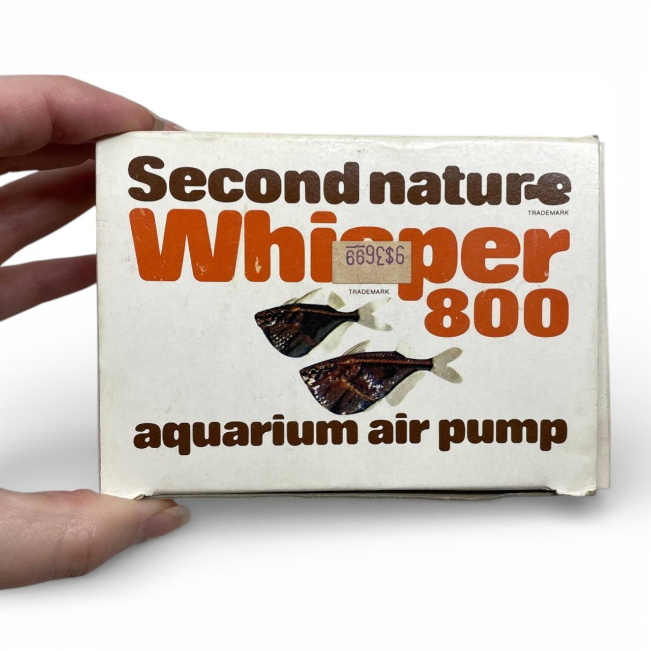 Vintage Whisper 800 Aquarium Air Pump New In Box NOS Made In Japan