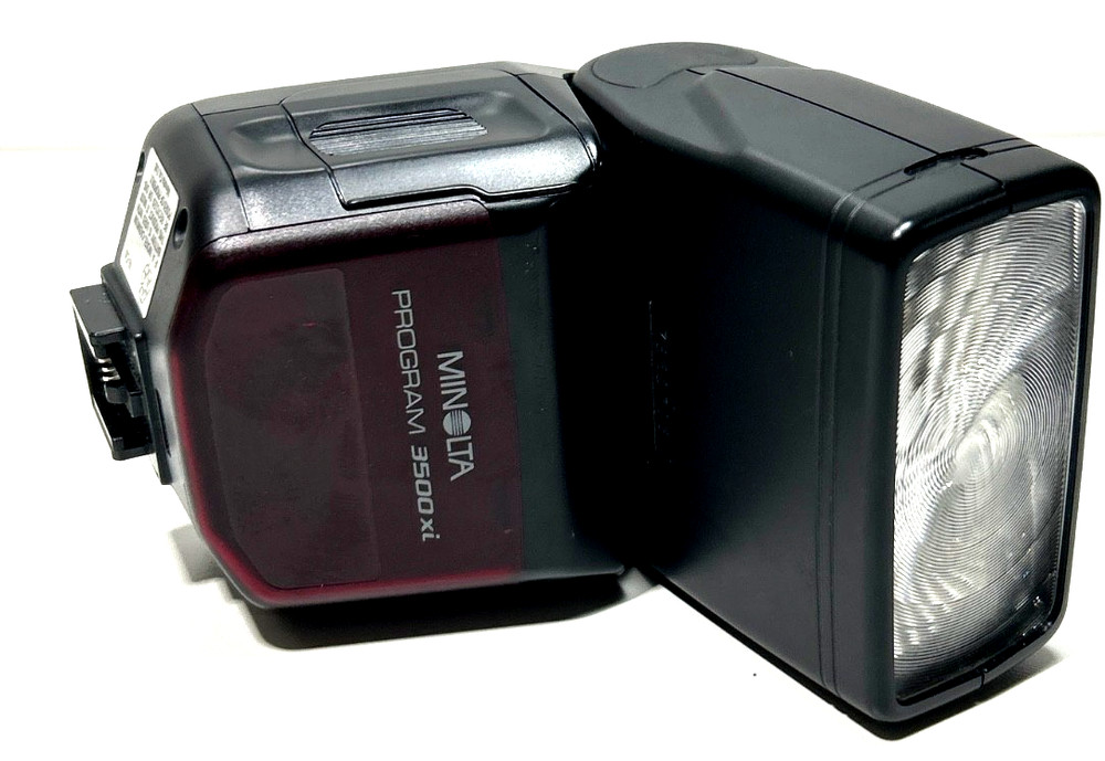 Minolta Program 3500 xi Flash Speedlite for Maxxum iISO Hotshoe