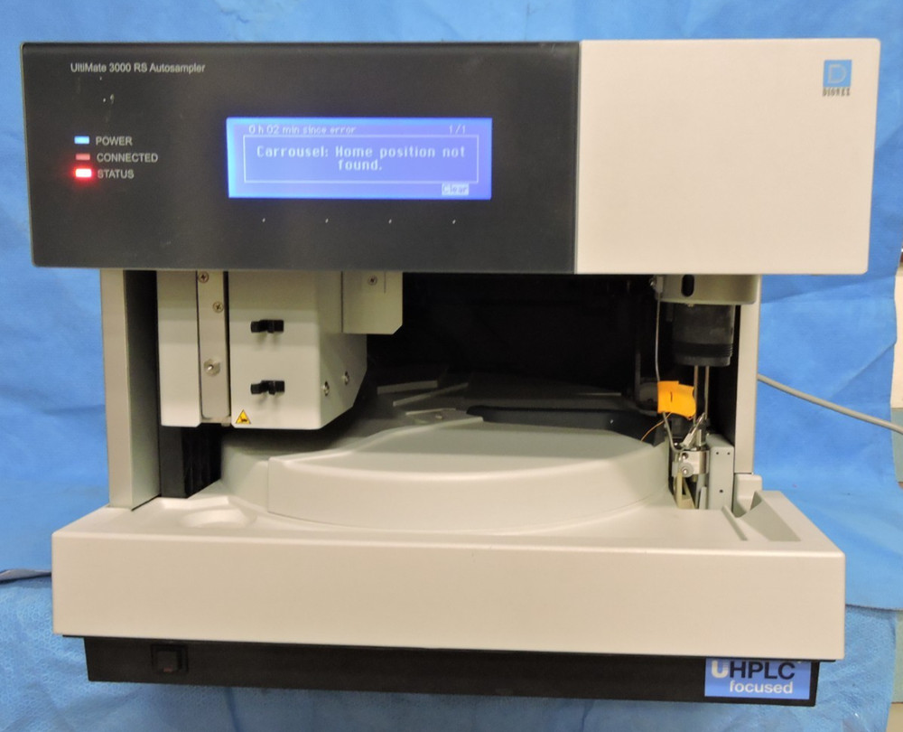 Thermo UltiMate WPS-3000TRS Rapid Separation Plate Autosampler / Carousel Error