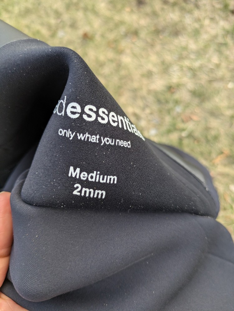 needessenitals 2mm Thermal Bib Zip Spring Wetsuit