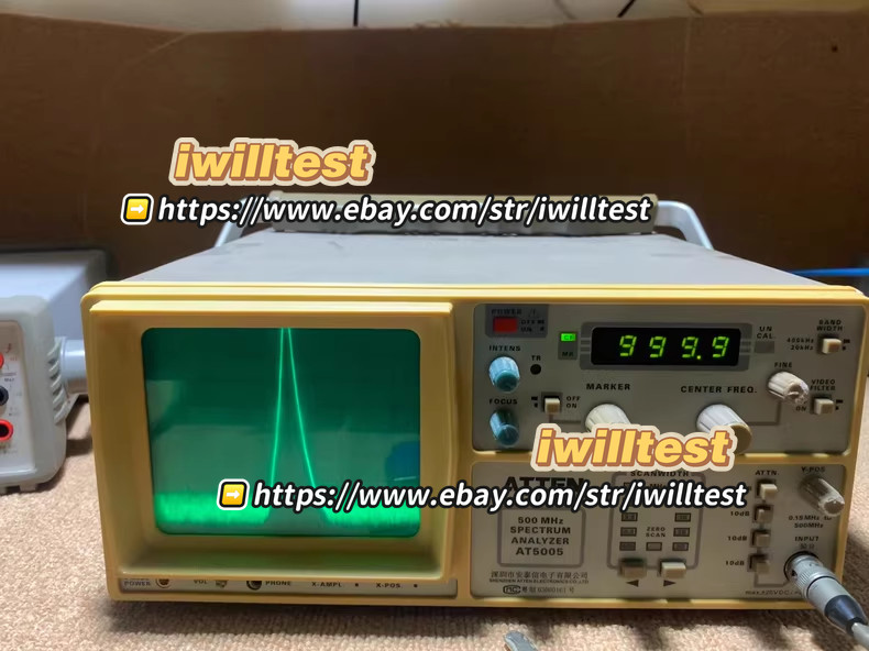 ATTEN AT5005 500Mhz spectrum analyzer*IW