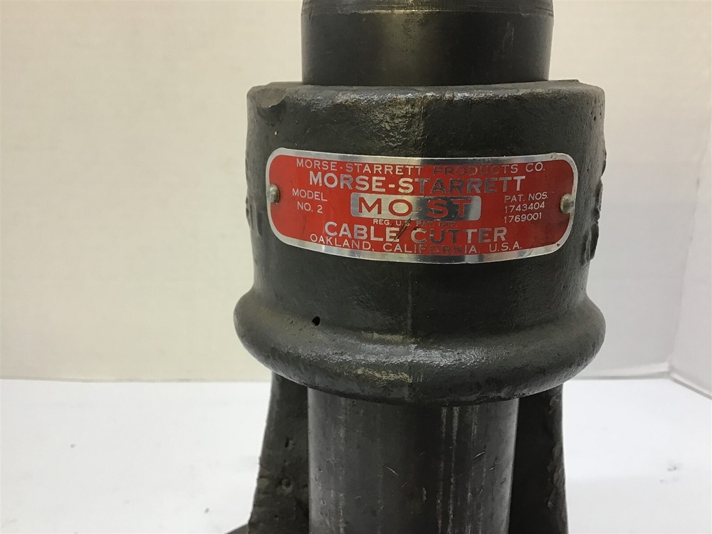 Morse Starrett Model 2 Cable Cutter
