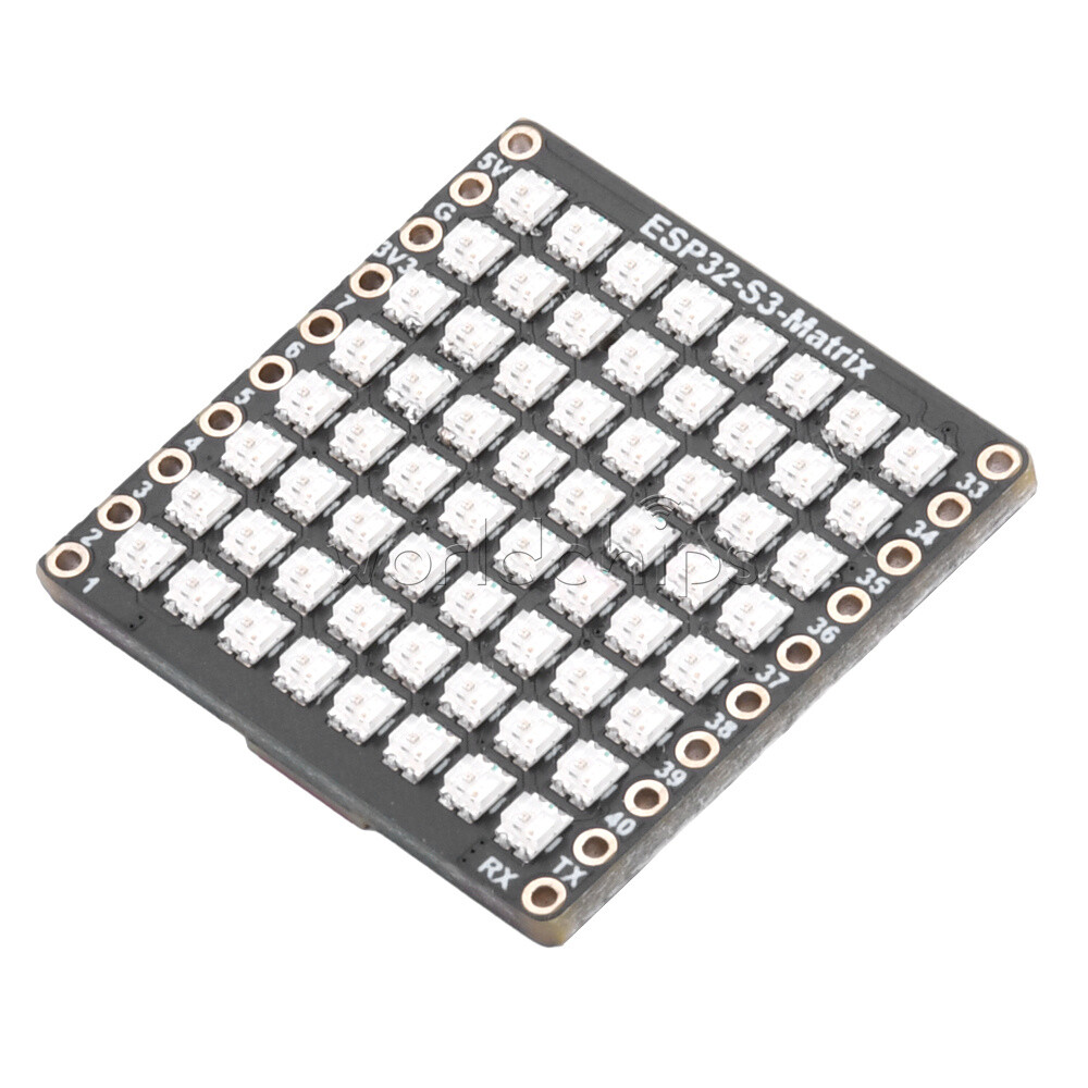 Type-C ESP32-S3-Matrix WIFI Bluetooth Development Board With 8×8 RGB LED Matrix