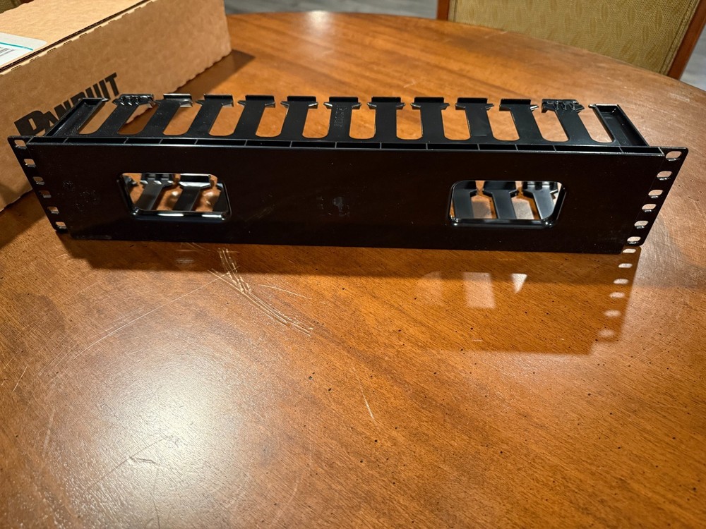 New - In Box Panduit WMPF1E 2RU PatchLink Horizontal Cable Manager
