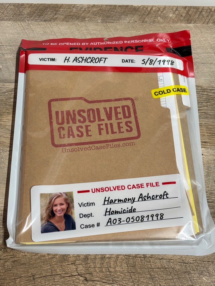 Unsolved Case Files Game - Harmony Ashcroft