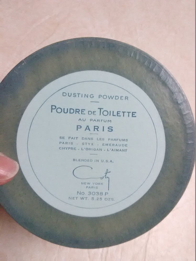 Vintage unopened Coty dusting powder - sealed