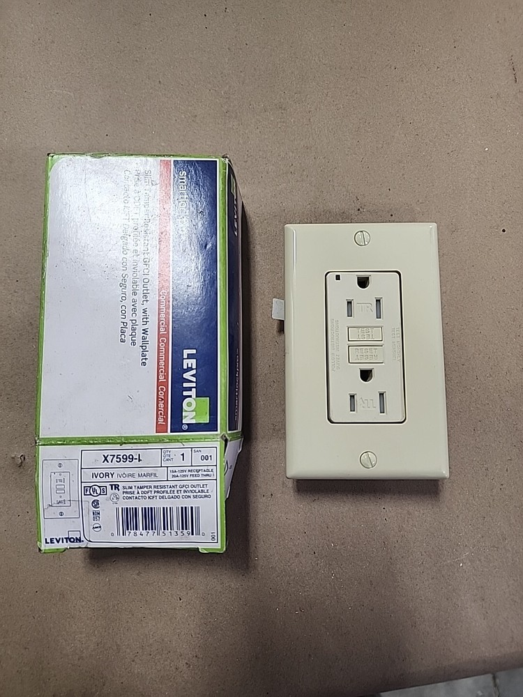 LEVITON 7599-I RECEPTACLE