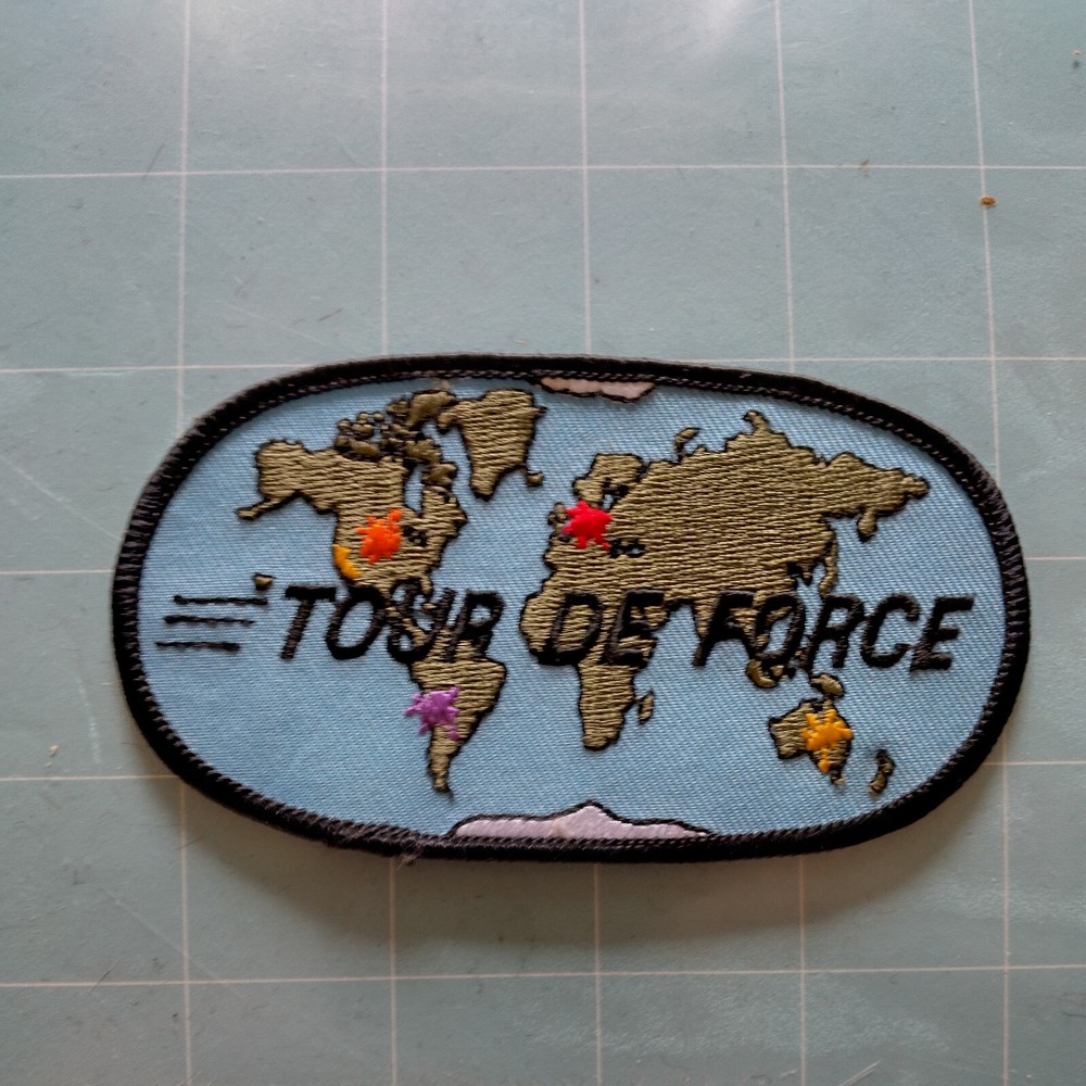 Tour De Force, team Patch size 4x2
