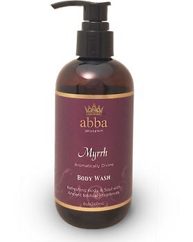 MYRRH BODY WASH W/ PUMP 8 OZ