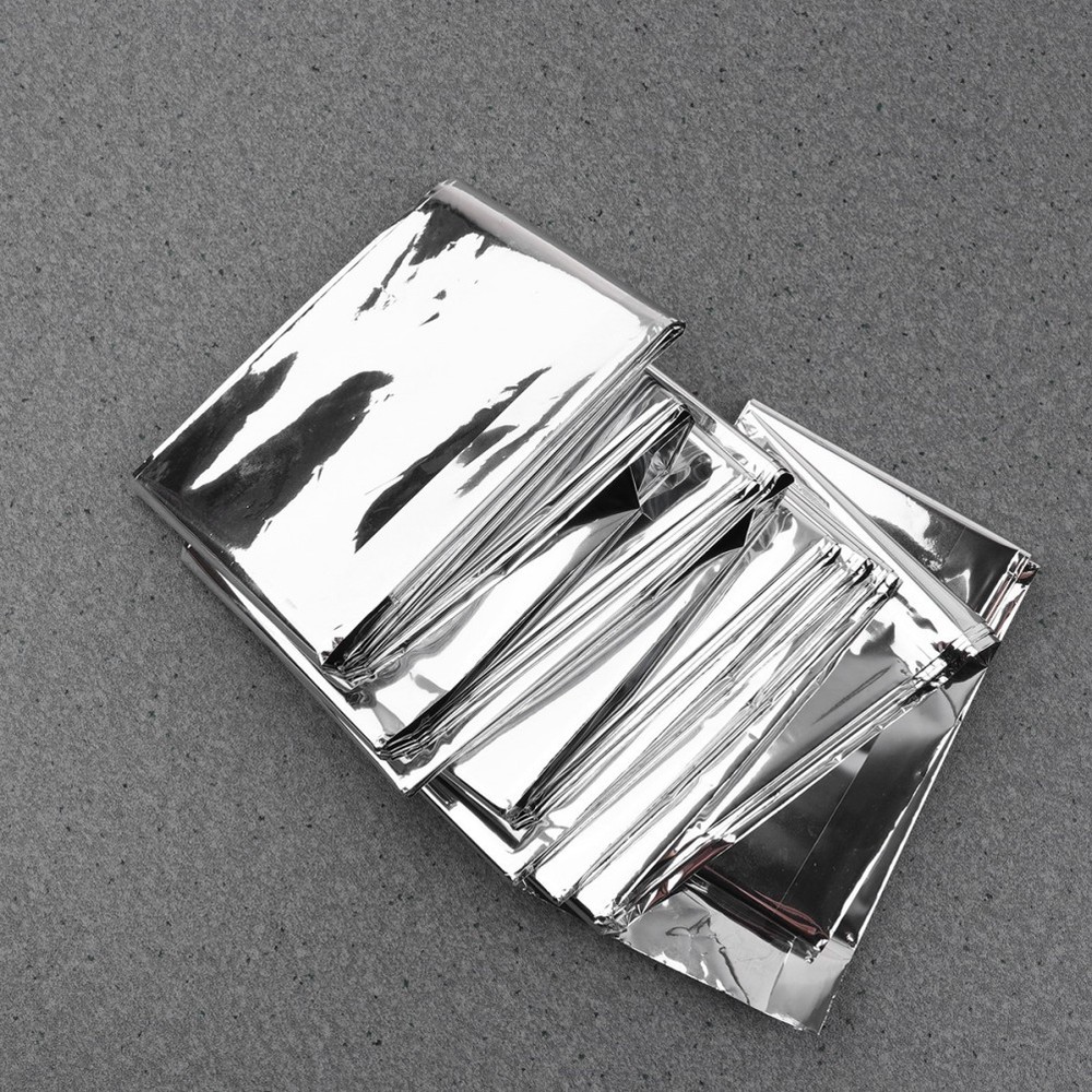 5pcs Blankets Emergency Sunscreen Blankets Warming Reflective Blanket