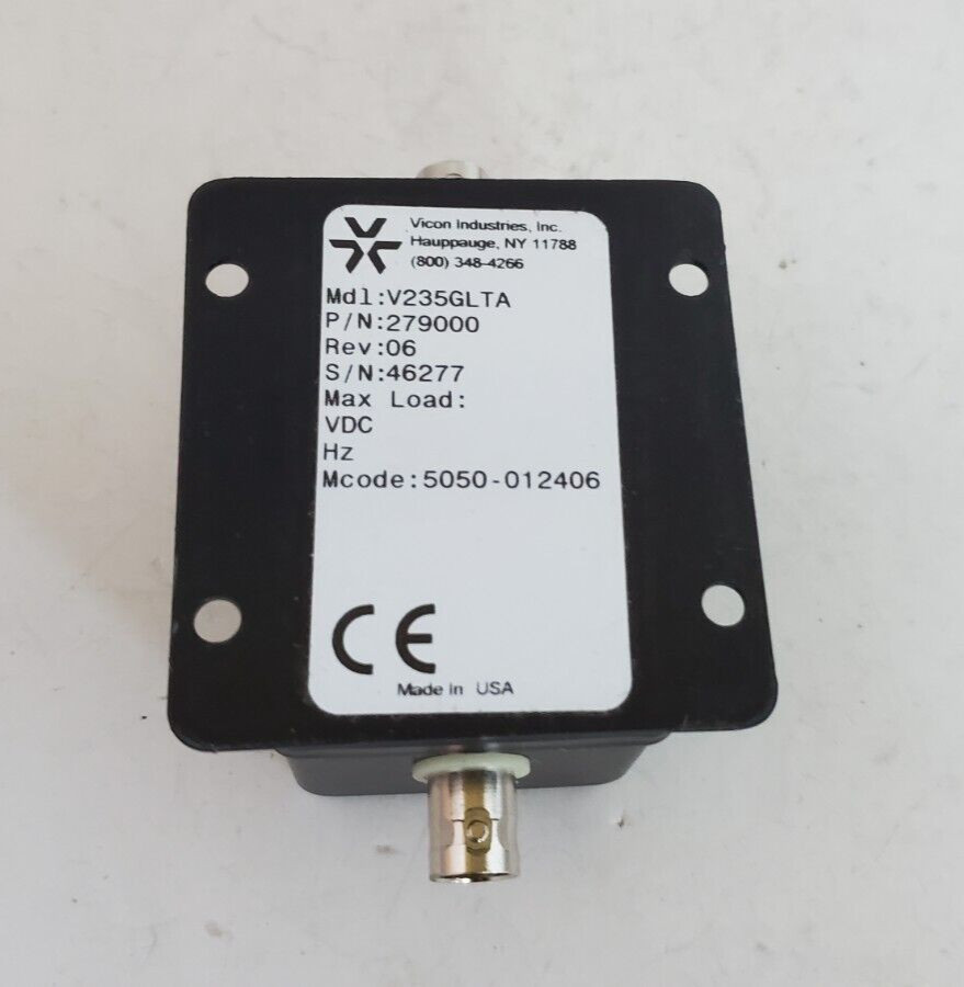 Vicon Industries V235GLTA Ground Loop Transformer