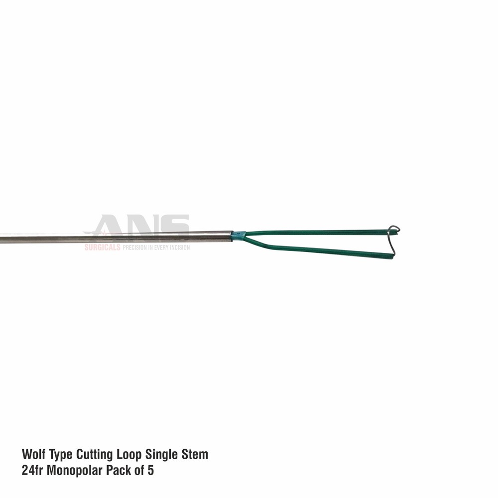 ANS Wolf Type Monopolar Cutting Loop Single Stem (Set of 5)