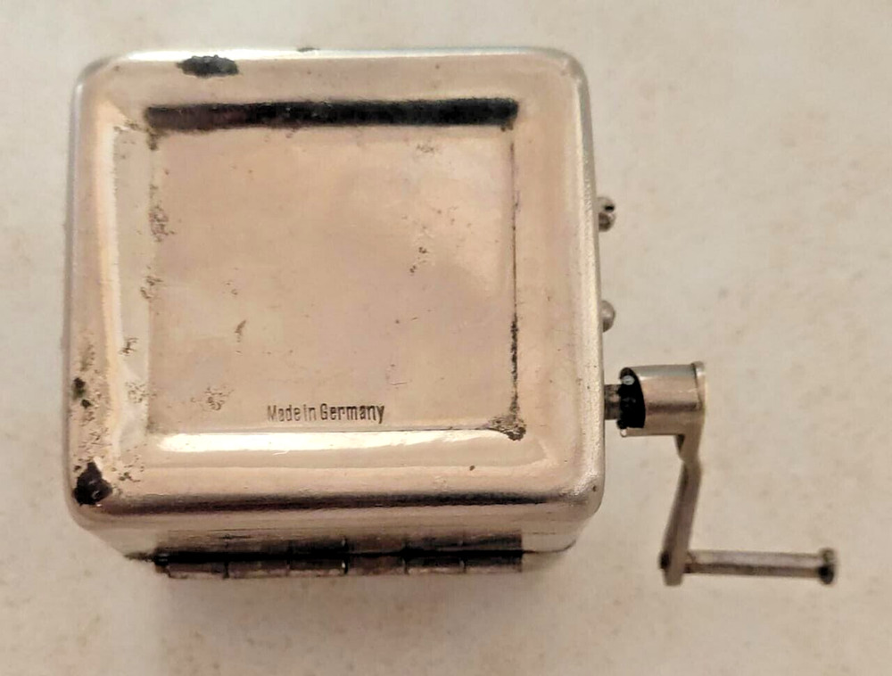 OLD RAZOR DOUBLE EDGE BLADE SHARPENER ROLLFIX GERMAN, REPAIRED WORKING