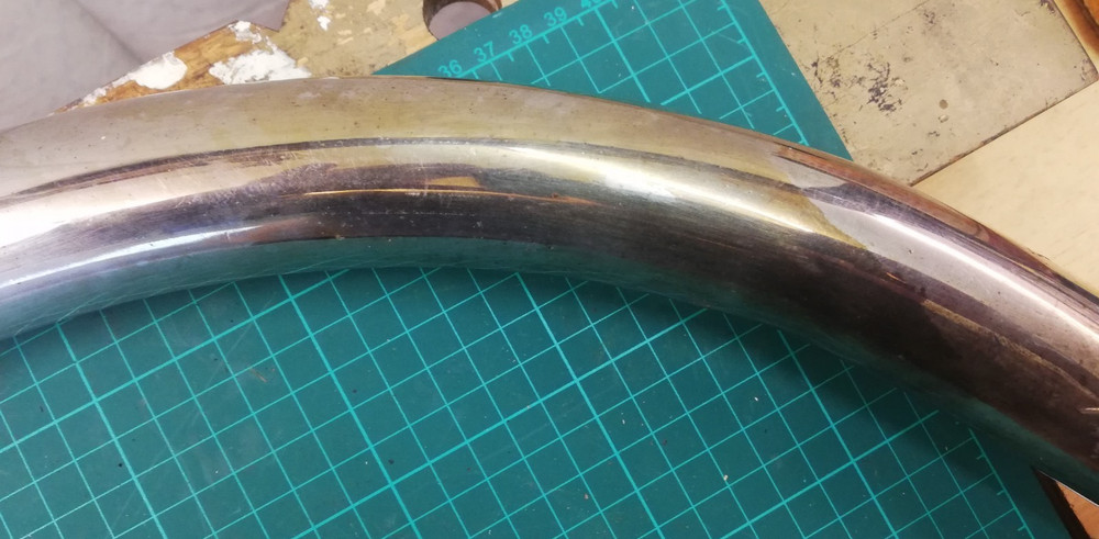 BSA Exhaust Pipe approx 1 1/2