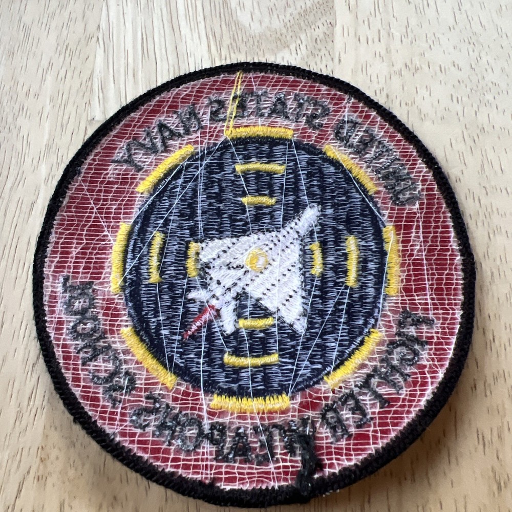 Vintage USN US Navy Fighter Weapons School Patch