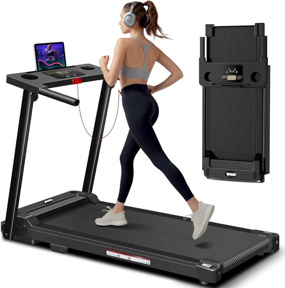 Portable Foldable Treadmills for Home, Small Folding Treadmill