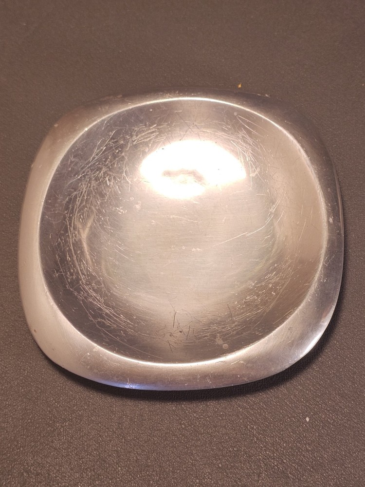 Nambe Santa Fe Small Serving Plate by Donald Wright - #W160 - retired