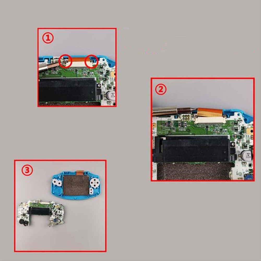 1 Set Screen MOD LCD Backlight Kit For Nintendo GBA IPS Game Boy Advance