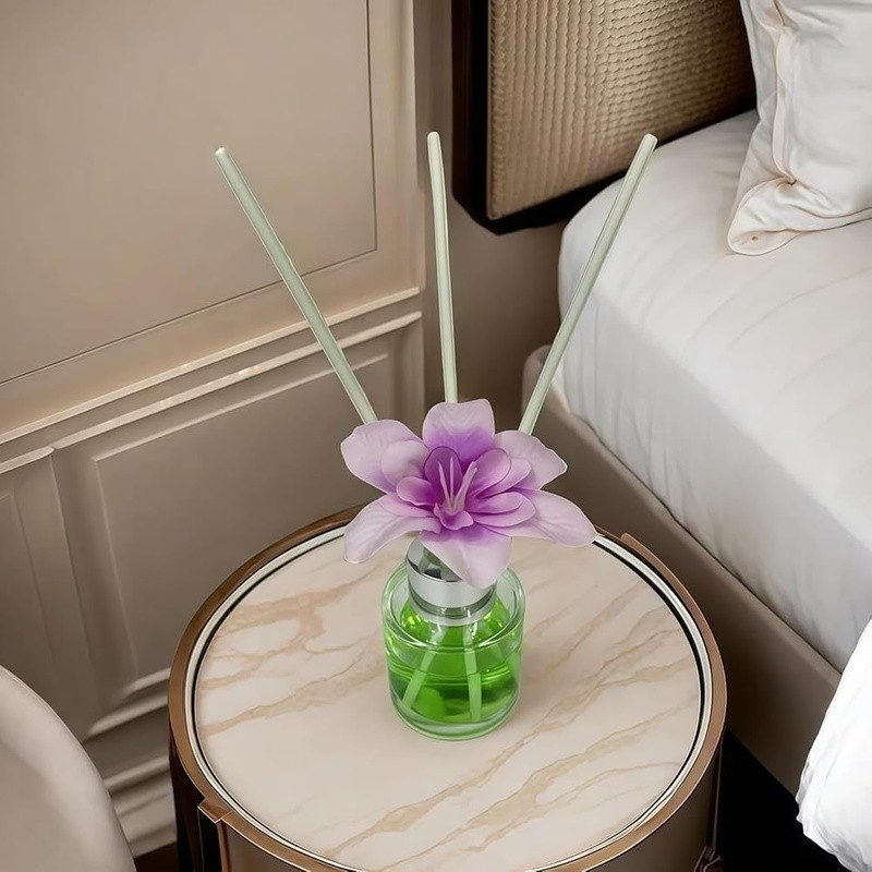 100 Premium Reed Diffuser Sticks Long Lasting Aroma Home Office Essential Oils