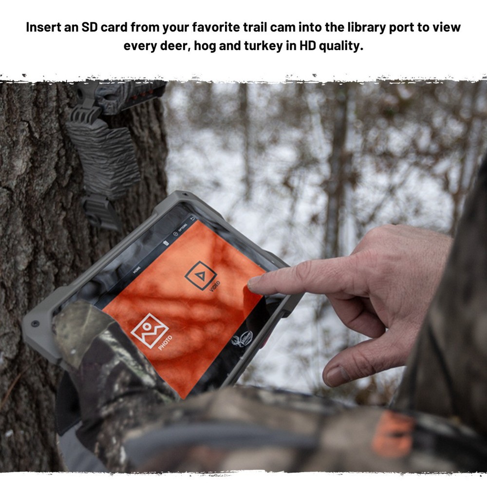 Wildgame Innovation Touchscreen Trail Pad Tablet with 12 Pack Memory Card Bundle