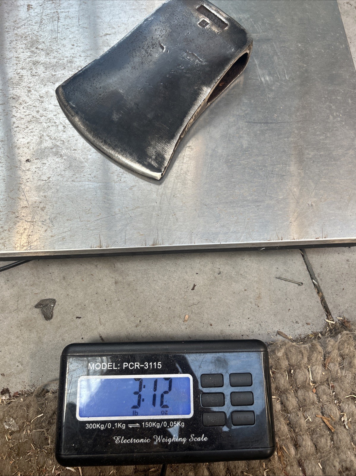 Vintage Keesteel Axe Head; Collectable; 4lb; Cracked Poll; Tassie Connie