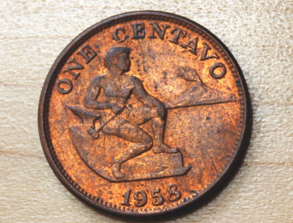 1958 Philippines 1 Centavo
