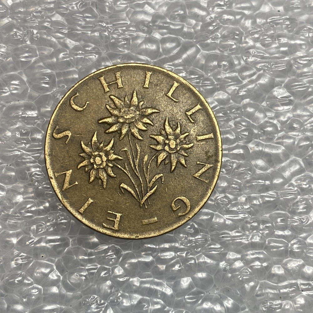💚 AUSTRIA COIN 1 SCHILLING 1968