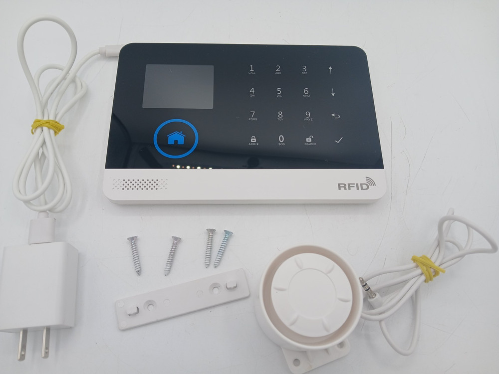 RFID 4G+WIFI Alarm System Preowned Working with Sensor