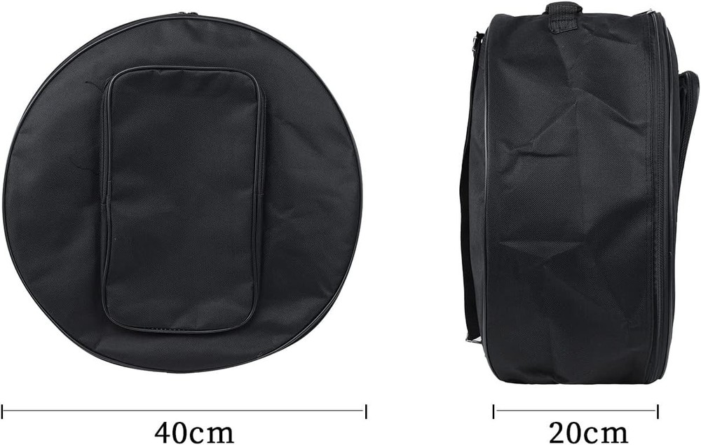 Lightweight Dustproof Drum Storage Bag for 12-13 inch Drums with Outer Pocket