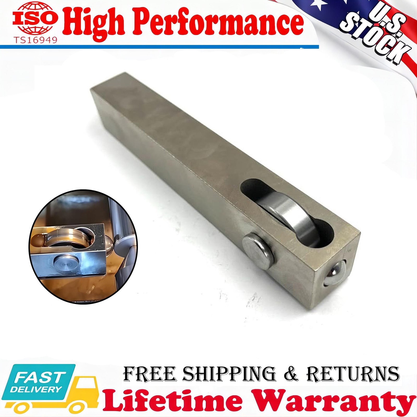 New Mini Lathe Burnishing Tool Smooth Surface Finish Turning high-hardness steel