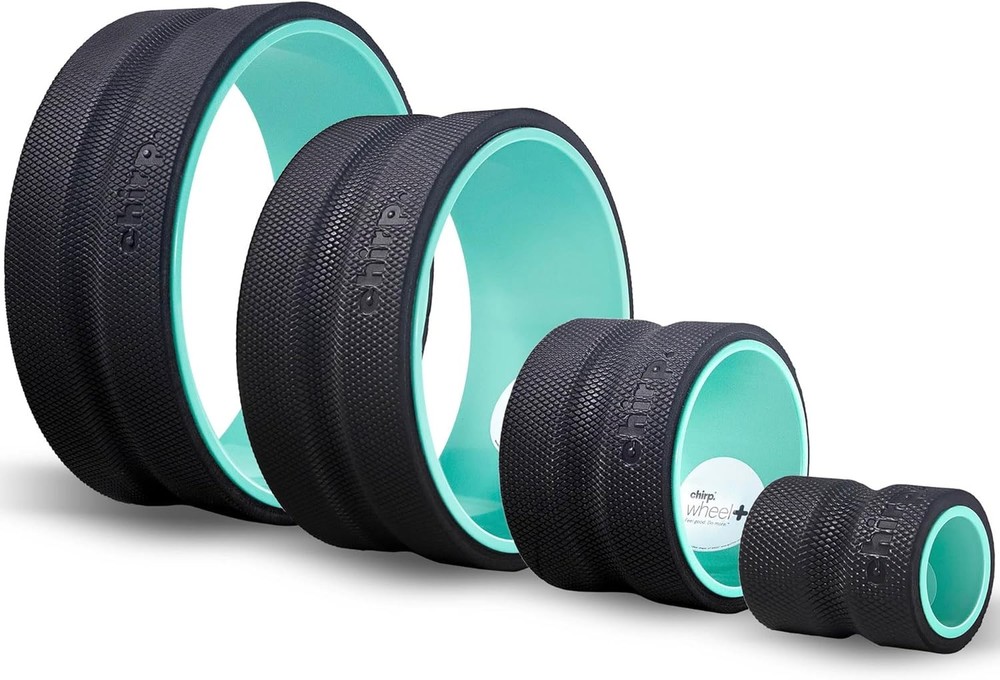 Chirp 4 Pack Mint Foam Roller Wheel for Back Neck