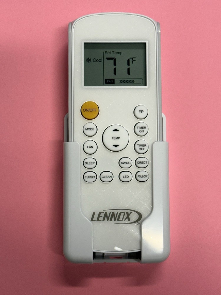 Lennox Mini Split Remote Control W/Wall Bracket RG57F3(B)GCEFU1