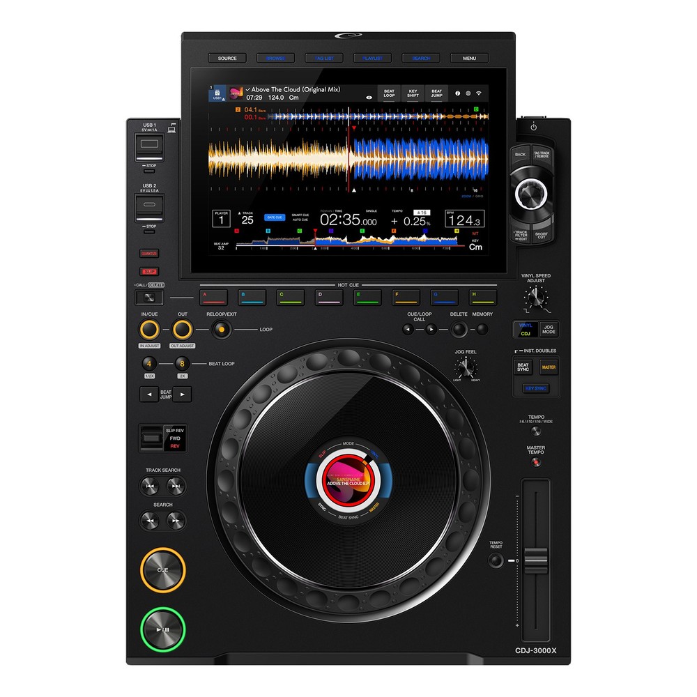 AlphaTheta CDJ-3000X Next-Generation Flagship Professional DJ Player