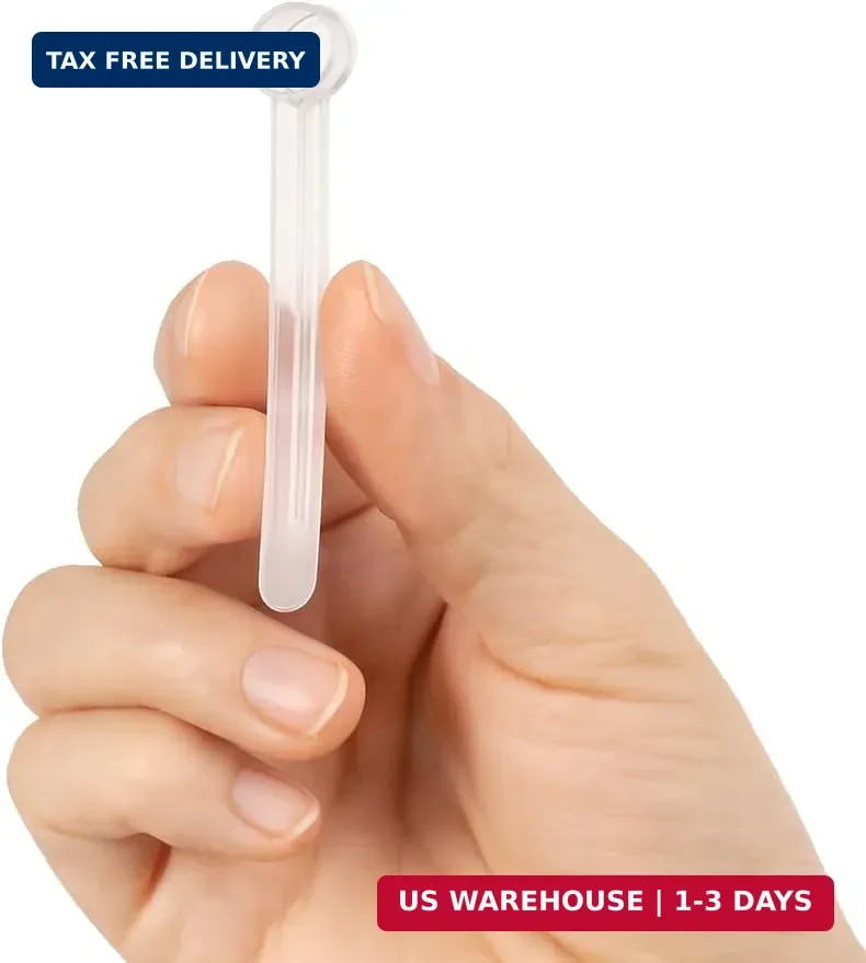 1/8 teaspoon measuring spoon (plastic) | HeroScoops (5, Clear)