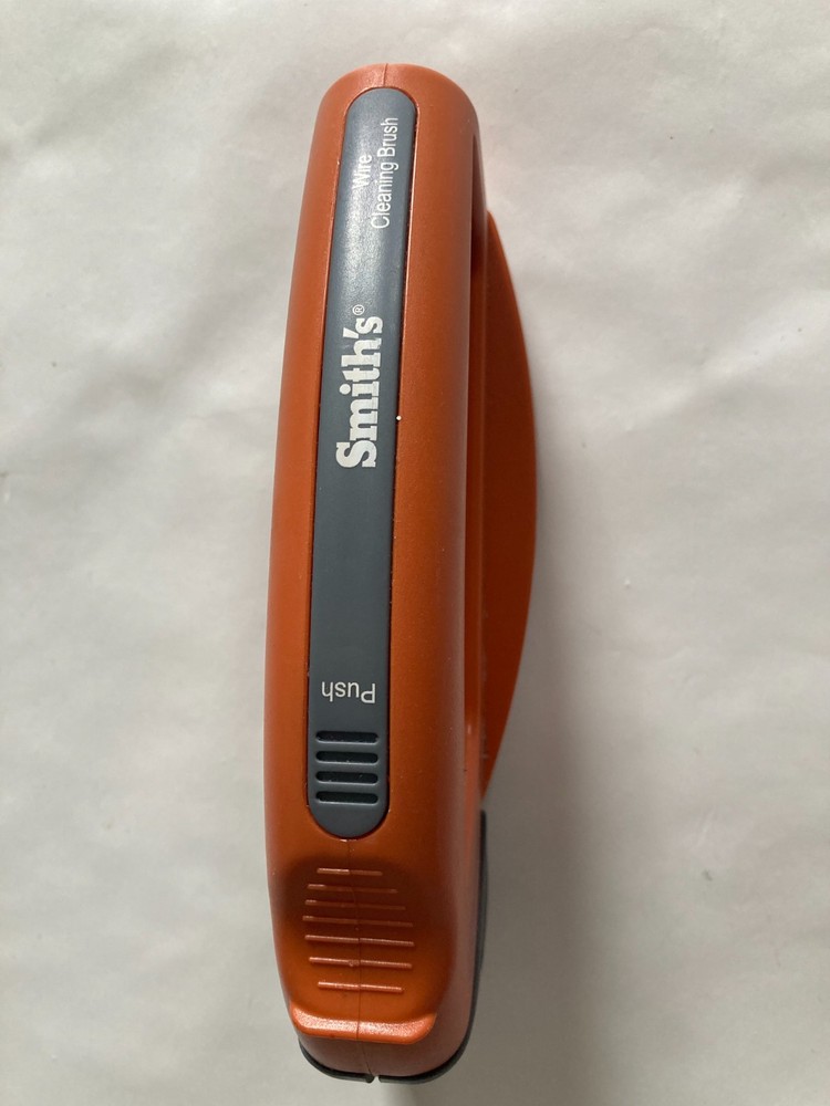 Smith's Mower Blade Sharpener -Cleaning Brush in Handle- Model #50602