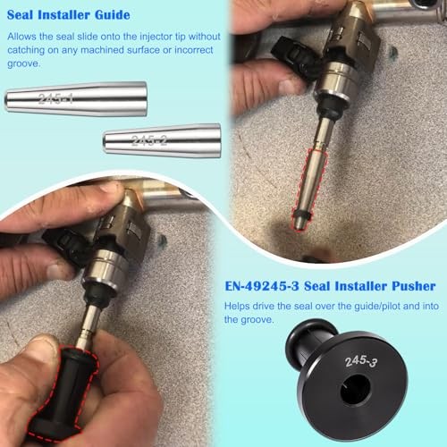 6706 Fuel Injector Rail Assembly Remover & GM245 Fuel Injector Seals Tools