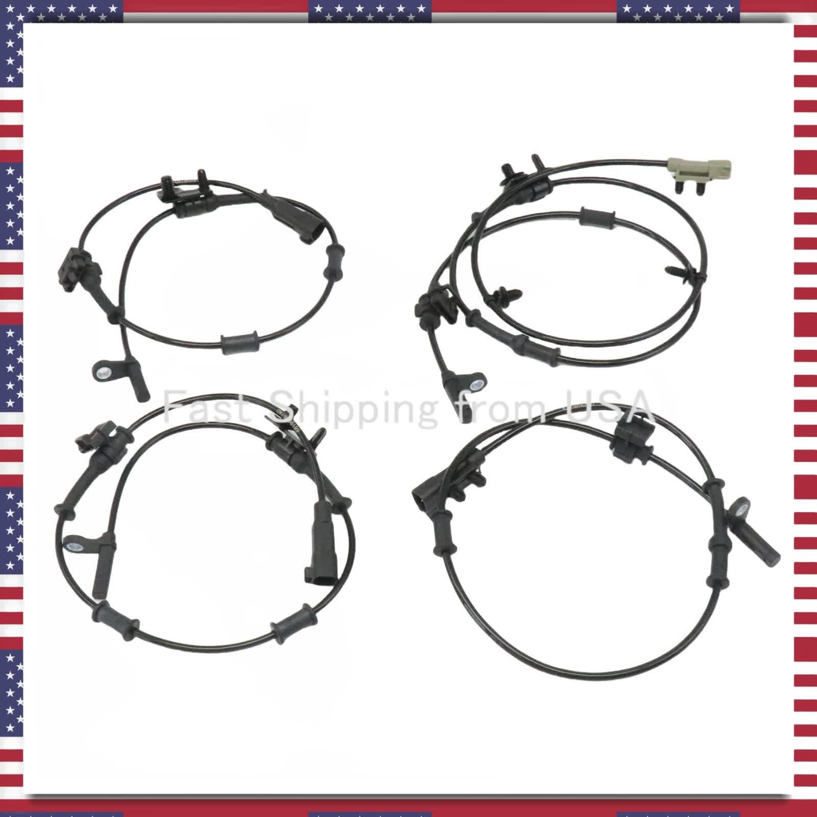 Front & Rear L+R ABS Wheel Speed Sensor RWD For 2015-22 Dodge Charger Challenger